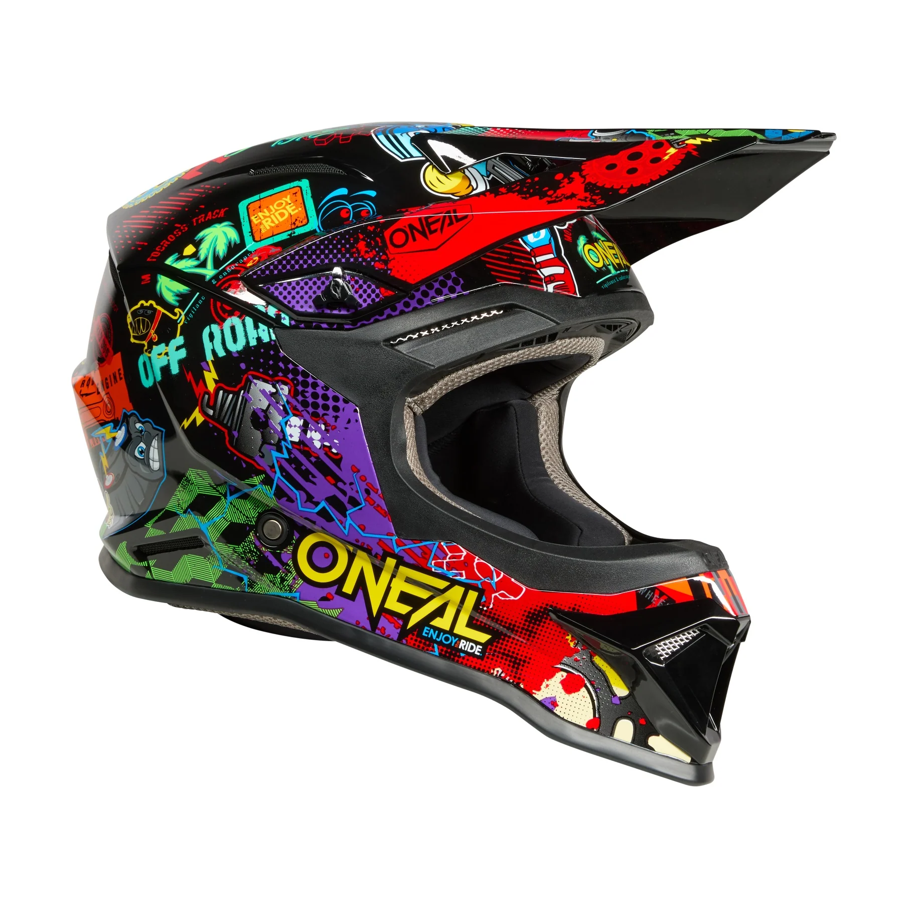 ONEAL 2026 YOUTH 1SRS VIBRANT HELMET - MULTI - Image 2