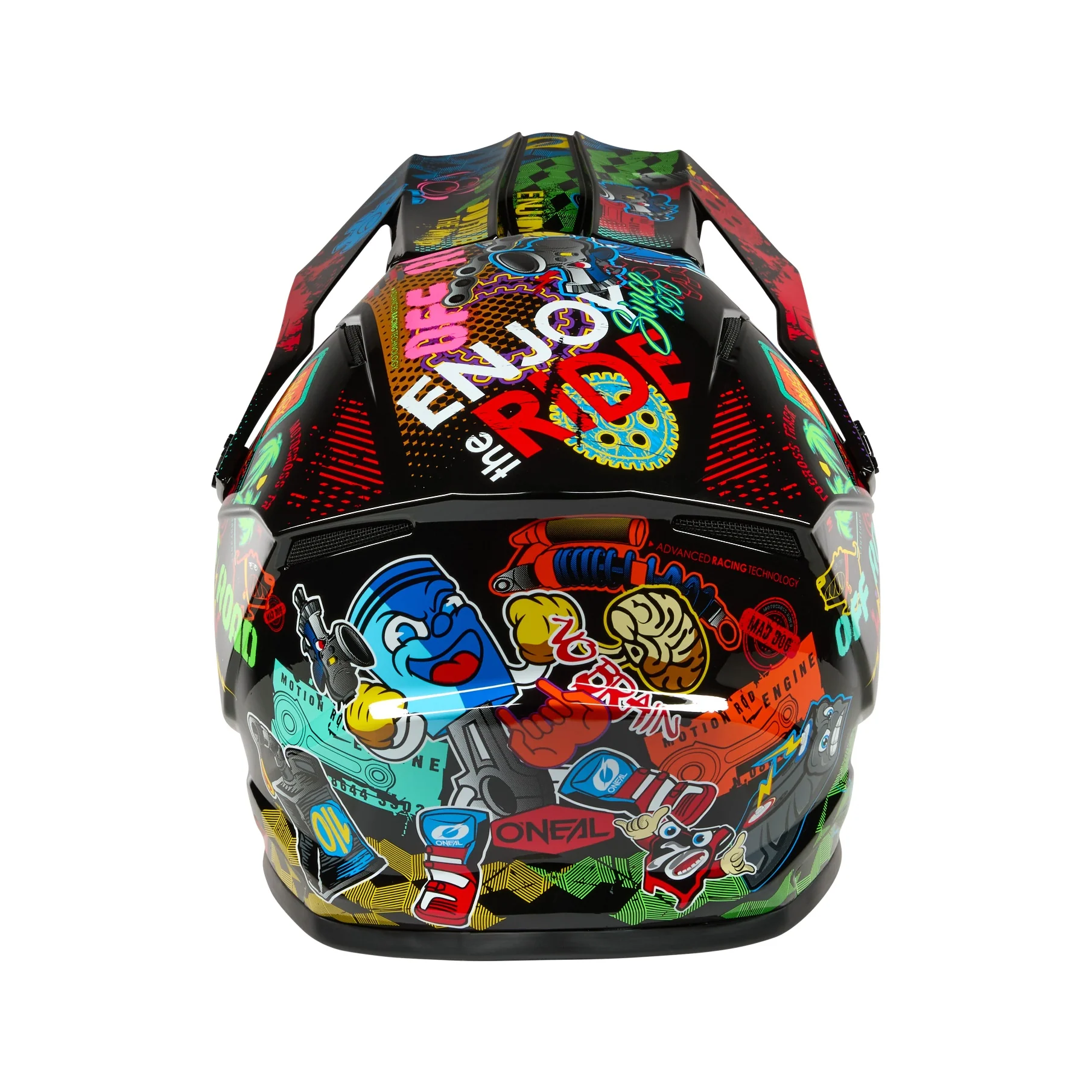 ONEAL 2026 YOUTH 1SRS VIBRANT HELMET - MULTI - Image 3