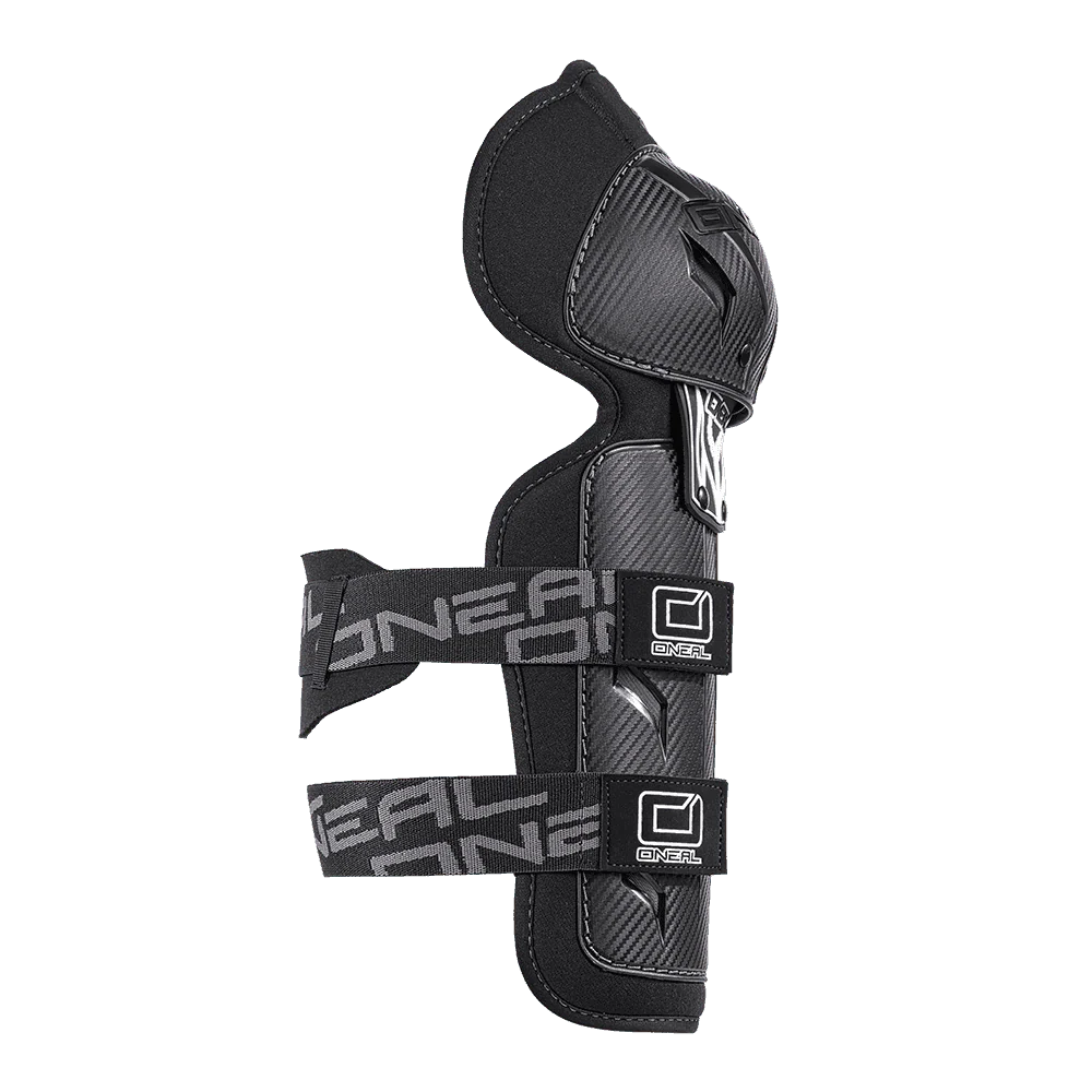 ONEAL PRO III CARBON LOOK YOUTH KNEE GUARD - BLACK - Image 2