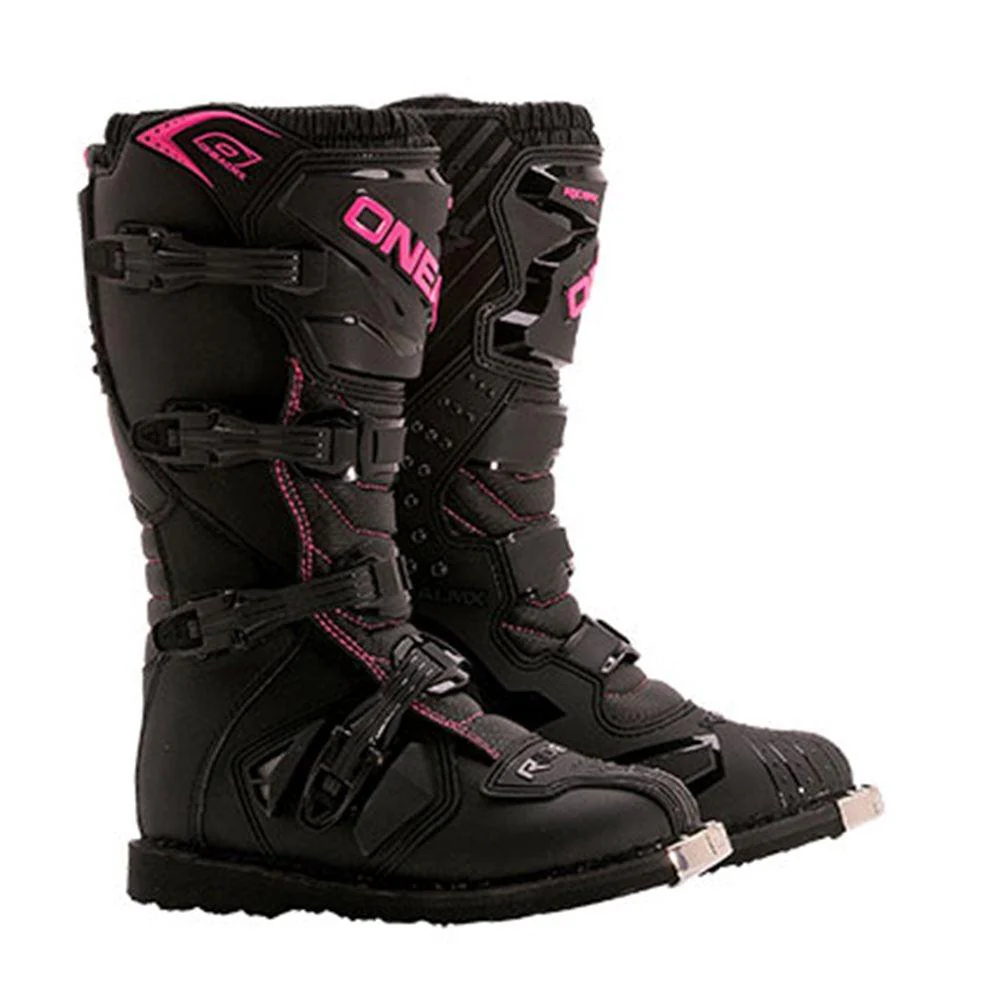 ONEAL RIDER BOOTS - BLACK/PINK