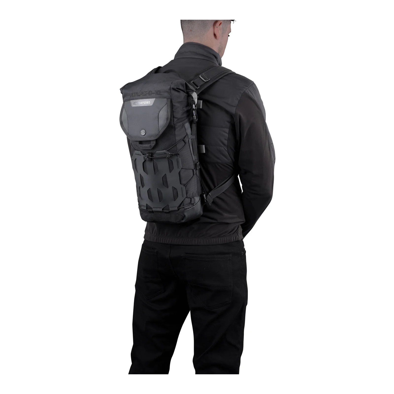 Oxford Atlas B-10 Advanced Backpack – Black - Image 4