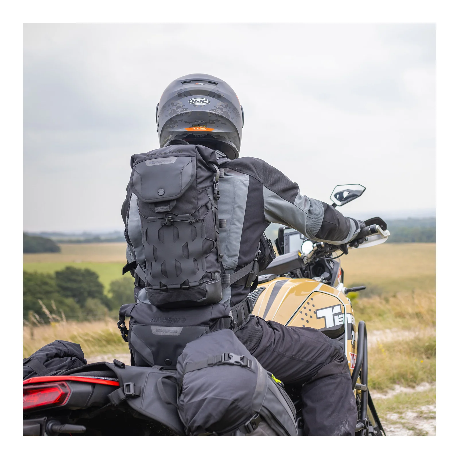 Oxford Atlas B-10 Advanced Backpack – Black - Image 5