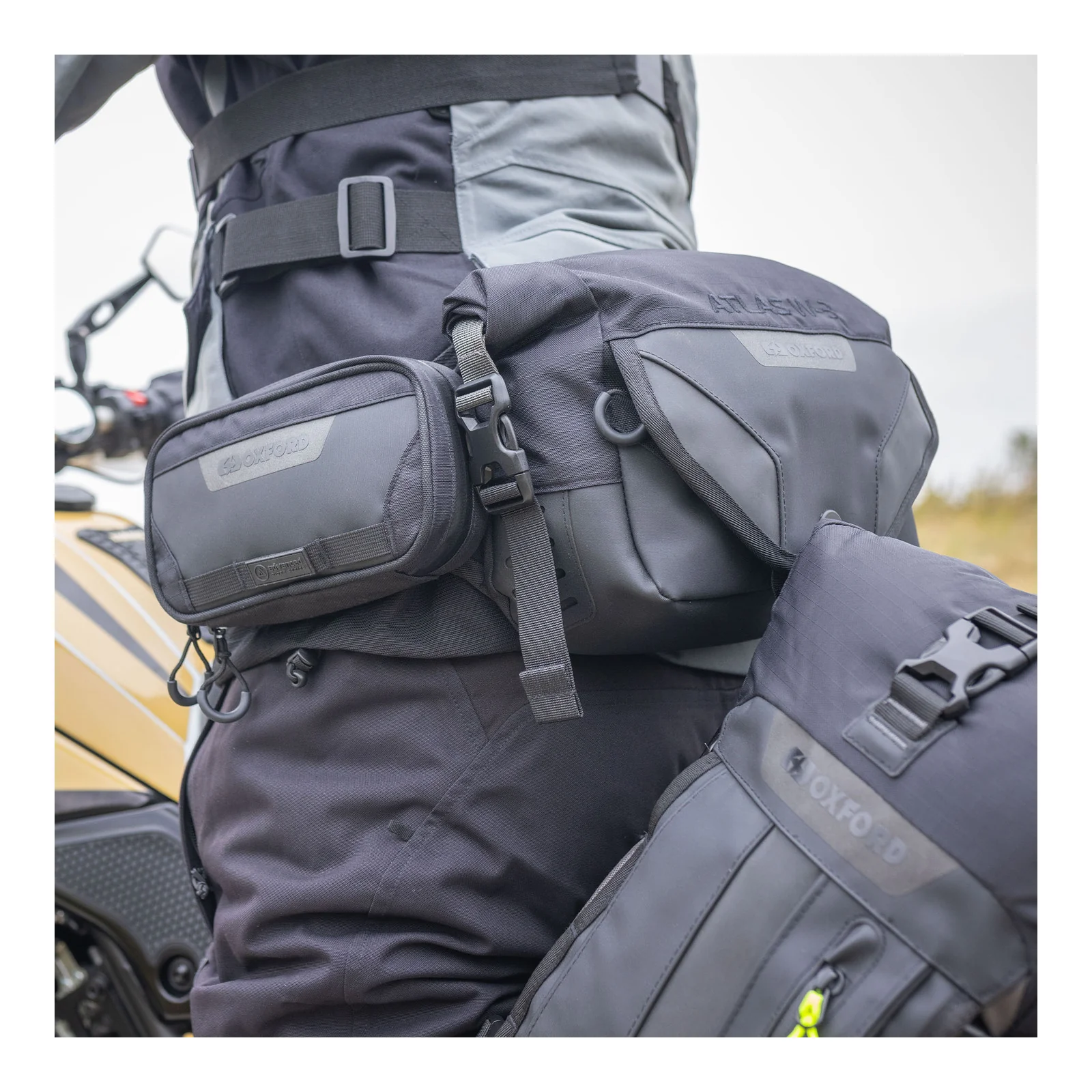 Oxford Atlas W-3 Advanced Waist Pack with Beltpack – Black - Image 4
