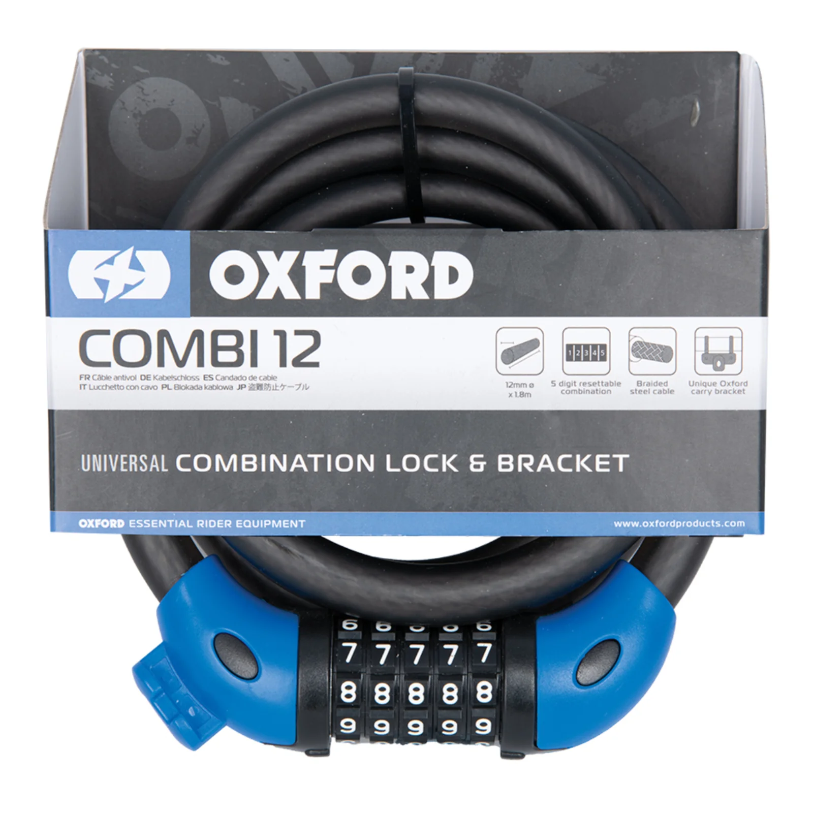 Oxford Combi 12 Smoke 12mm x 1800mm - Image 2