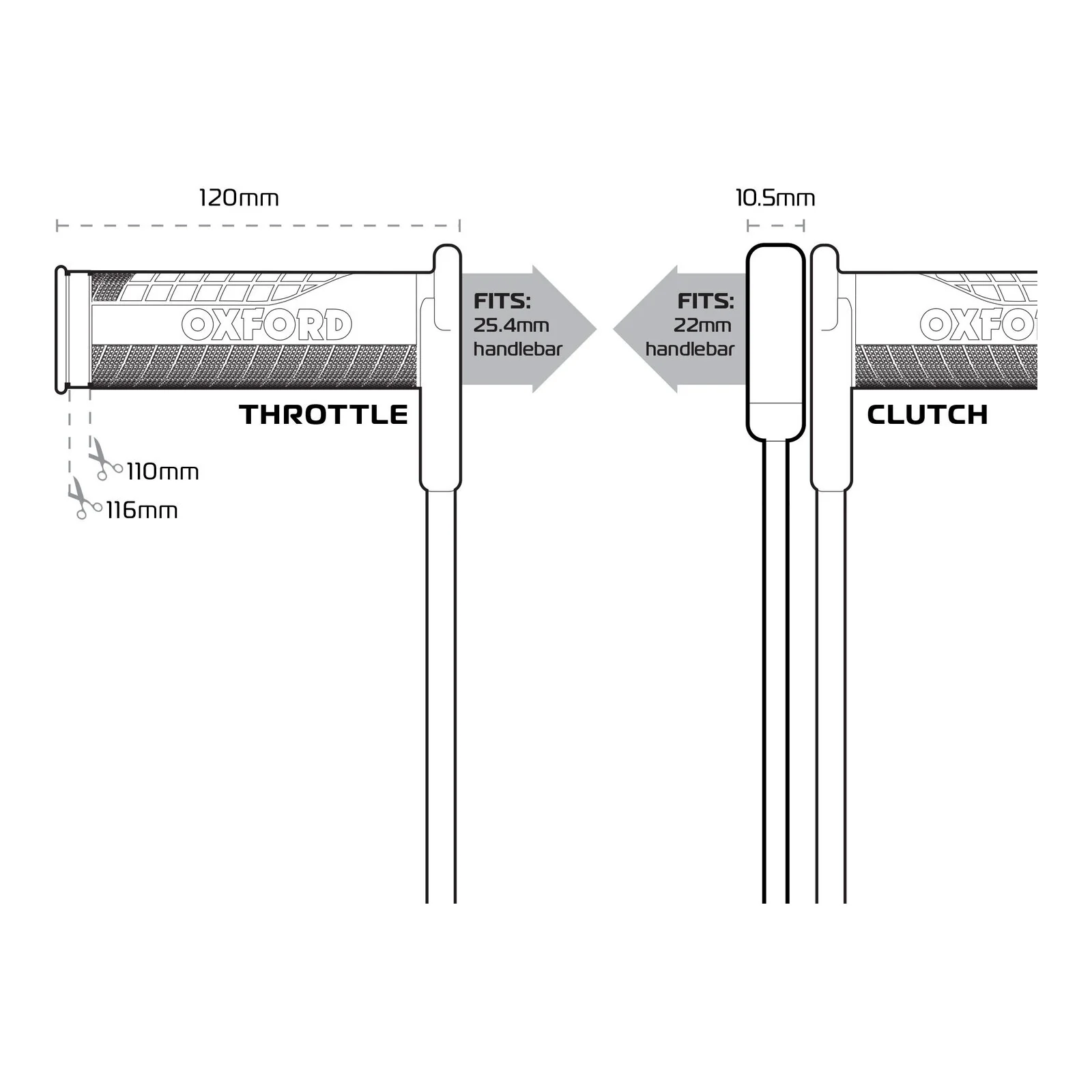 Oxford HotGrips Advanced Integrated Touring - Image 5