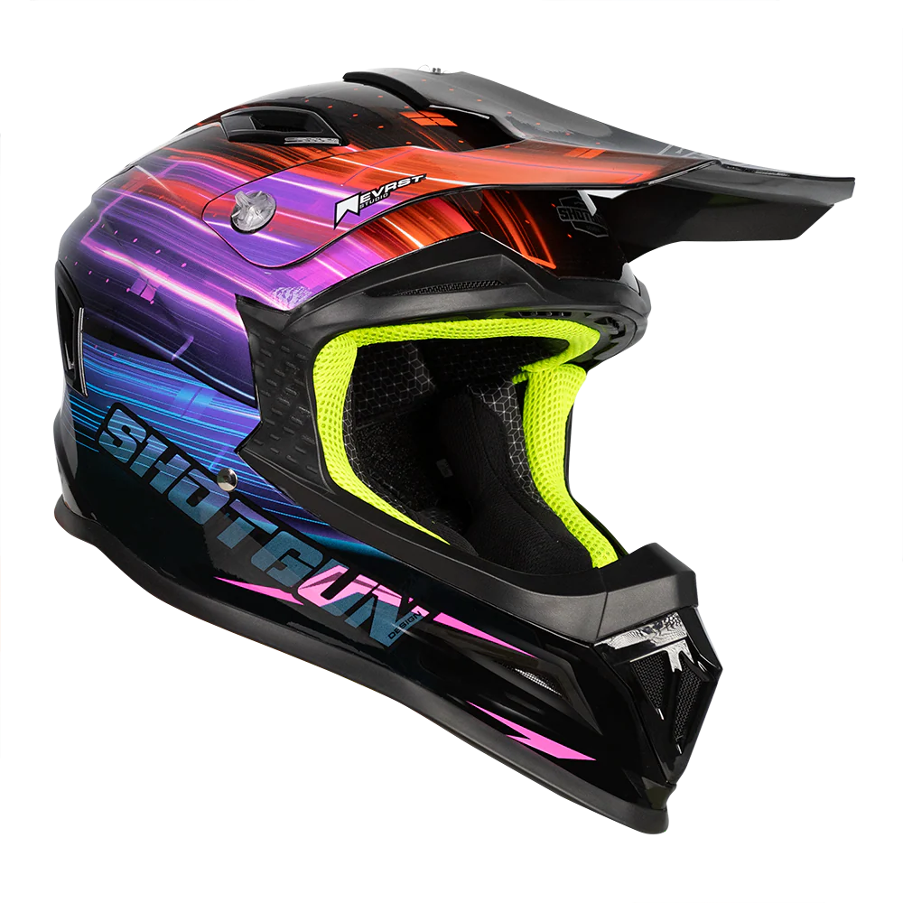 RXT SG1 ULTRA+ BLUR HELMET - BLACK/PINK