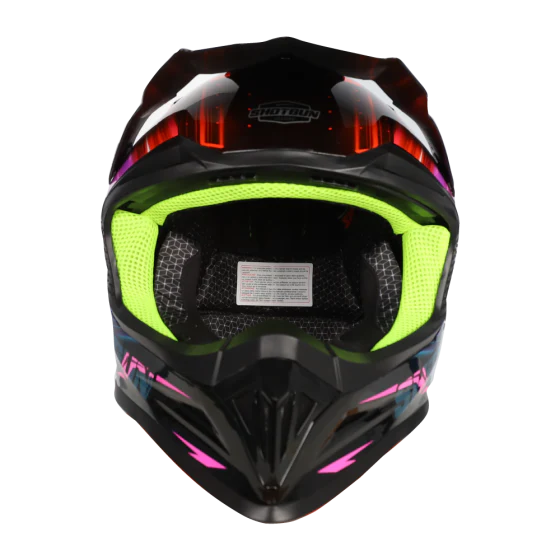 RXT SG1 ULTRA+ BLUR HELMET - BLACK/PINK - Image 3
