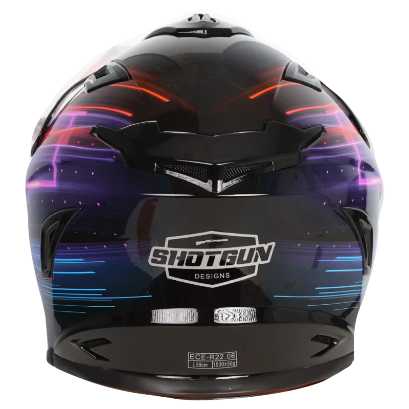 RXT SG1 ULTRA+ BLUR HELMET - BLACK/PINK - Image 4