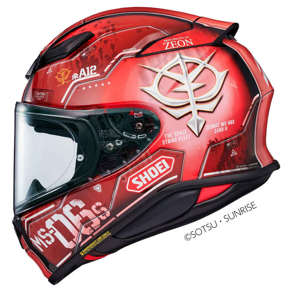 SHOEI NXR2 MS-06S-6 ZAKU II HELMET - TC1 - Image 3