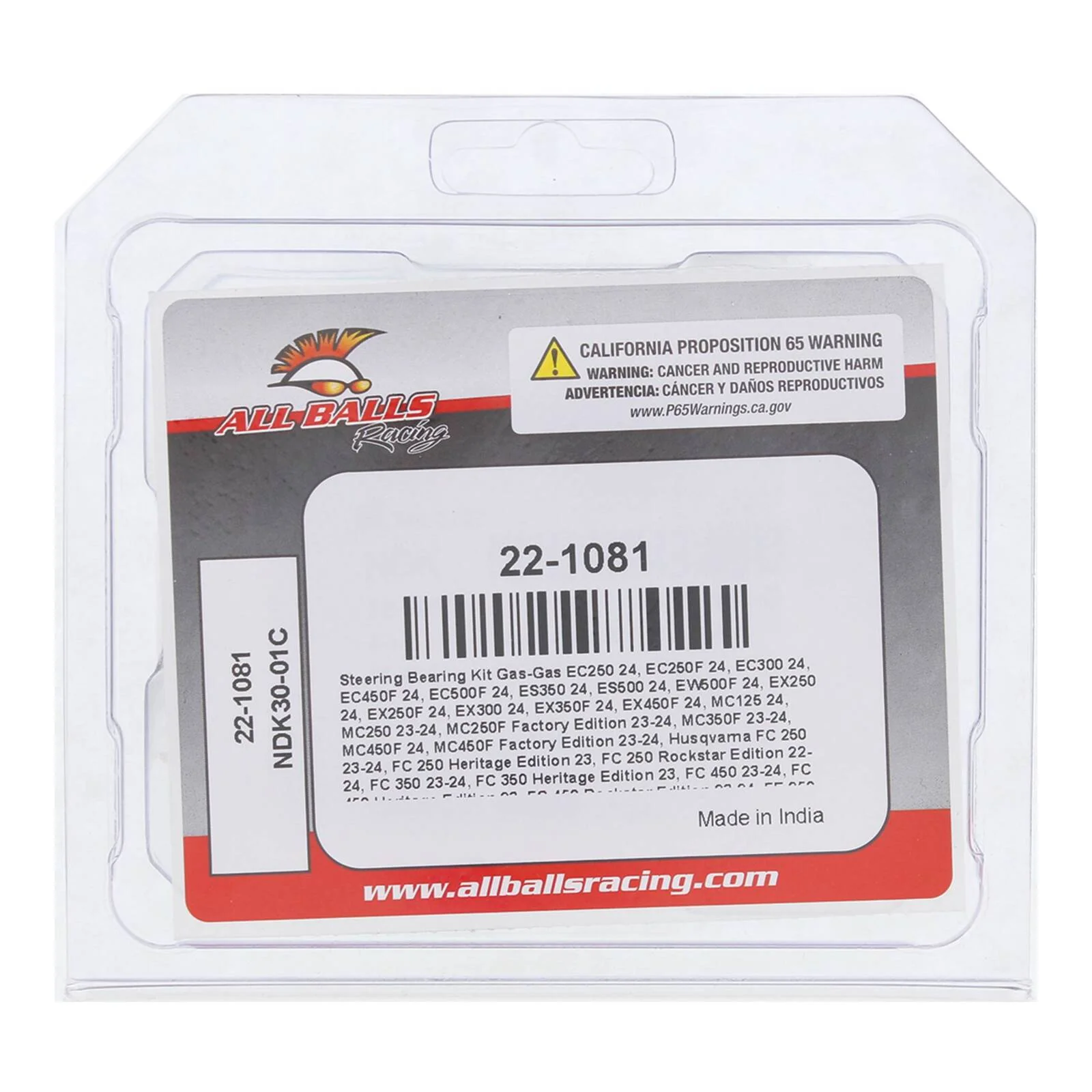 Steering Bearing and Seal Kit 22-1081 - Image 4