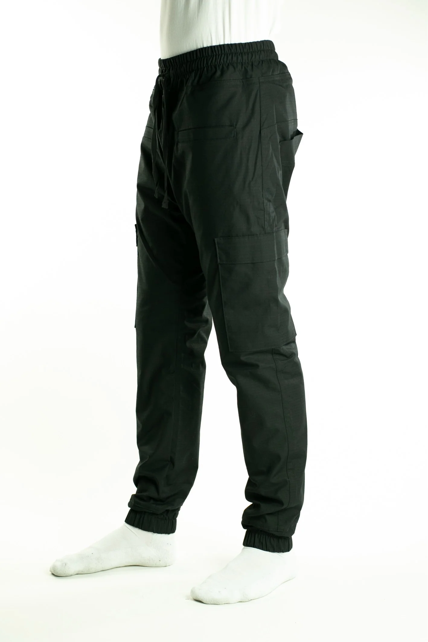 TKD JO-NATHAN STRETCH SUPER SKINNY ELASTIC JEANS - BLACK - Image 3