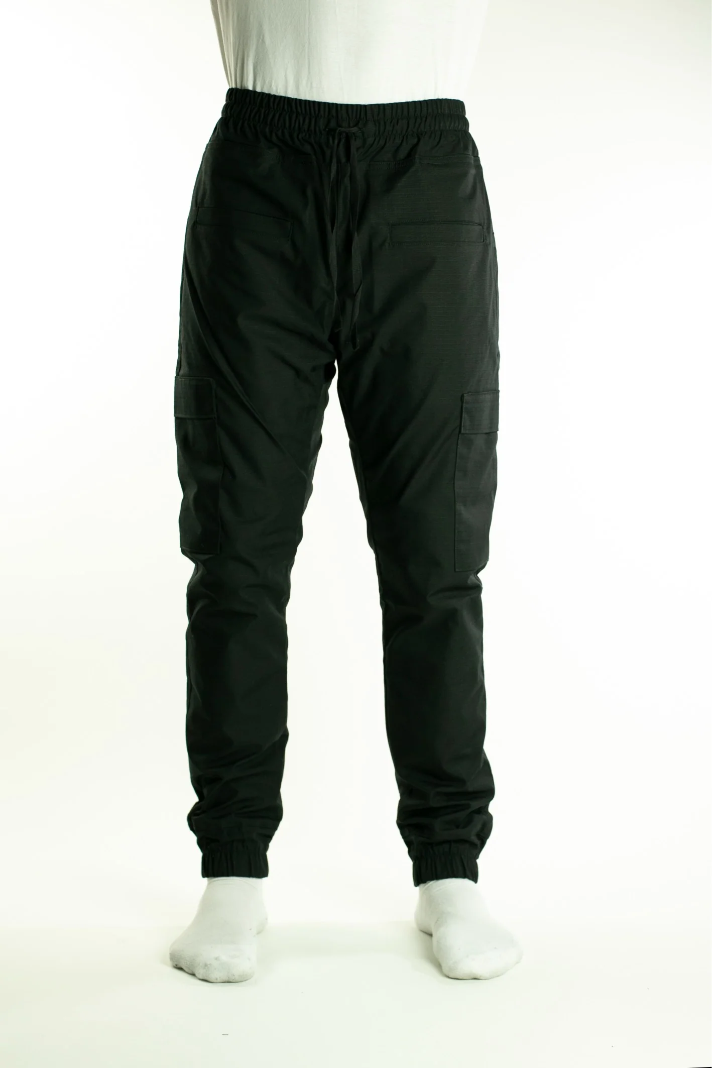 TKD JO-NATHAN STRETCH SUPER SKINNY ELASTIC COMBO JEANS - BLACK