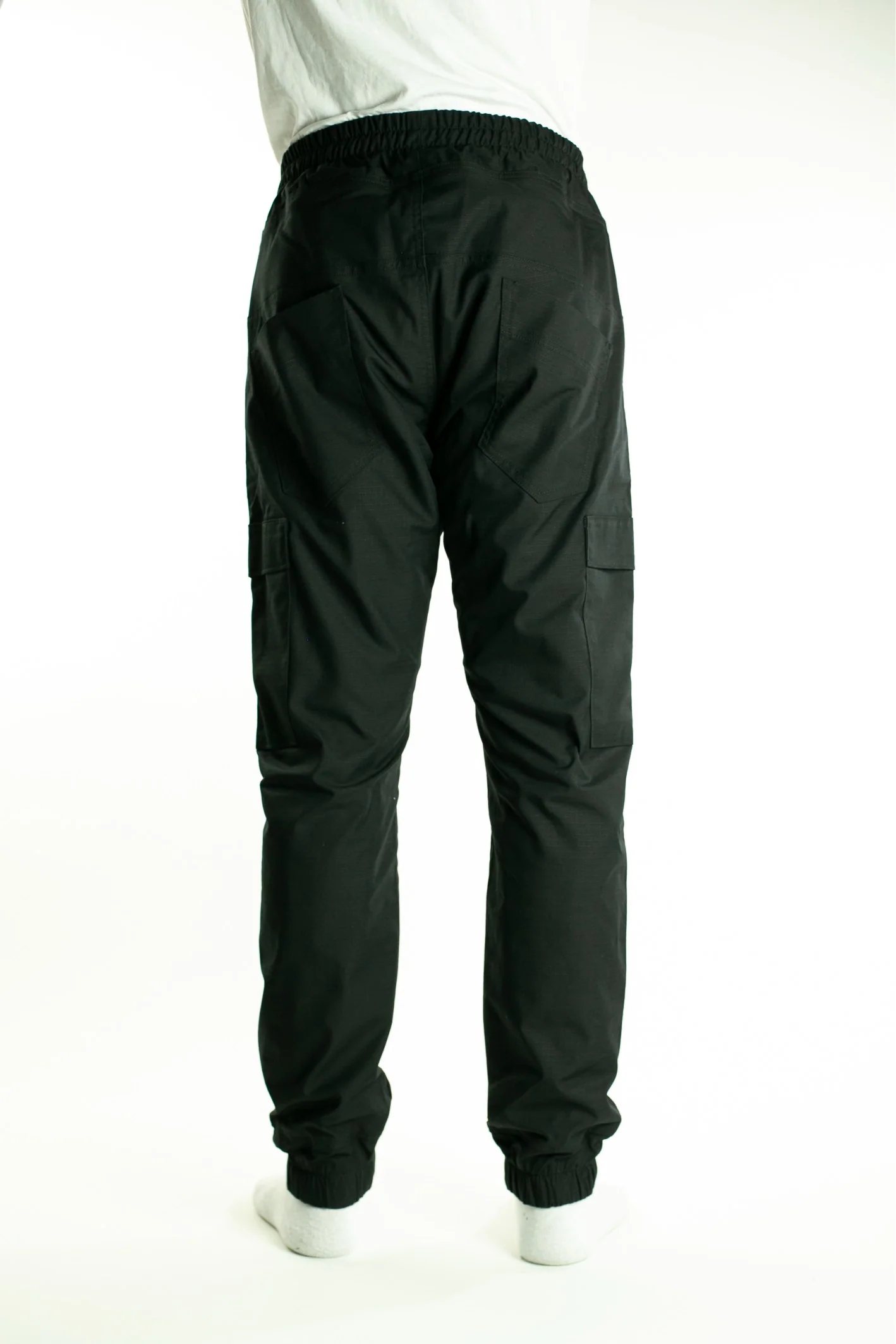 TKD JO-NATHAN STRETCH SUPER SKINNY ELASTIC COMBO JEANS - BLACK - Image 2