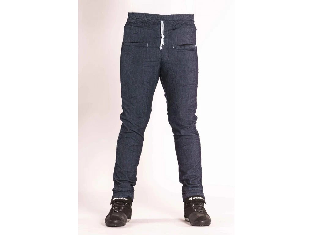 TKD JO-NATHAN STRETCH SUPER SKINNY ELASTIC COMBO JEANS - BLUE