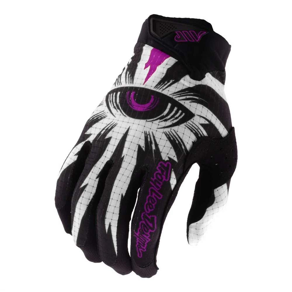 Troy Lee Designs 26.1 Youth Air Gloves - Cyclops Black / Fuchsia