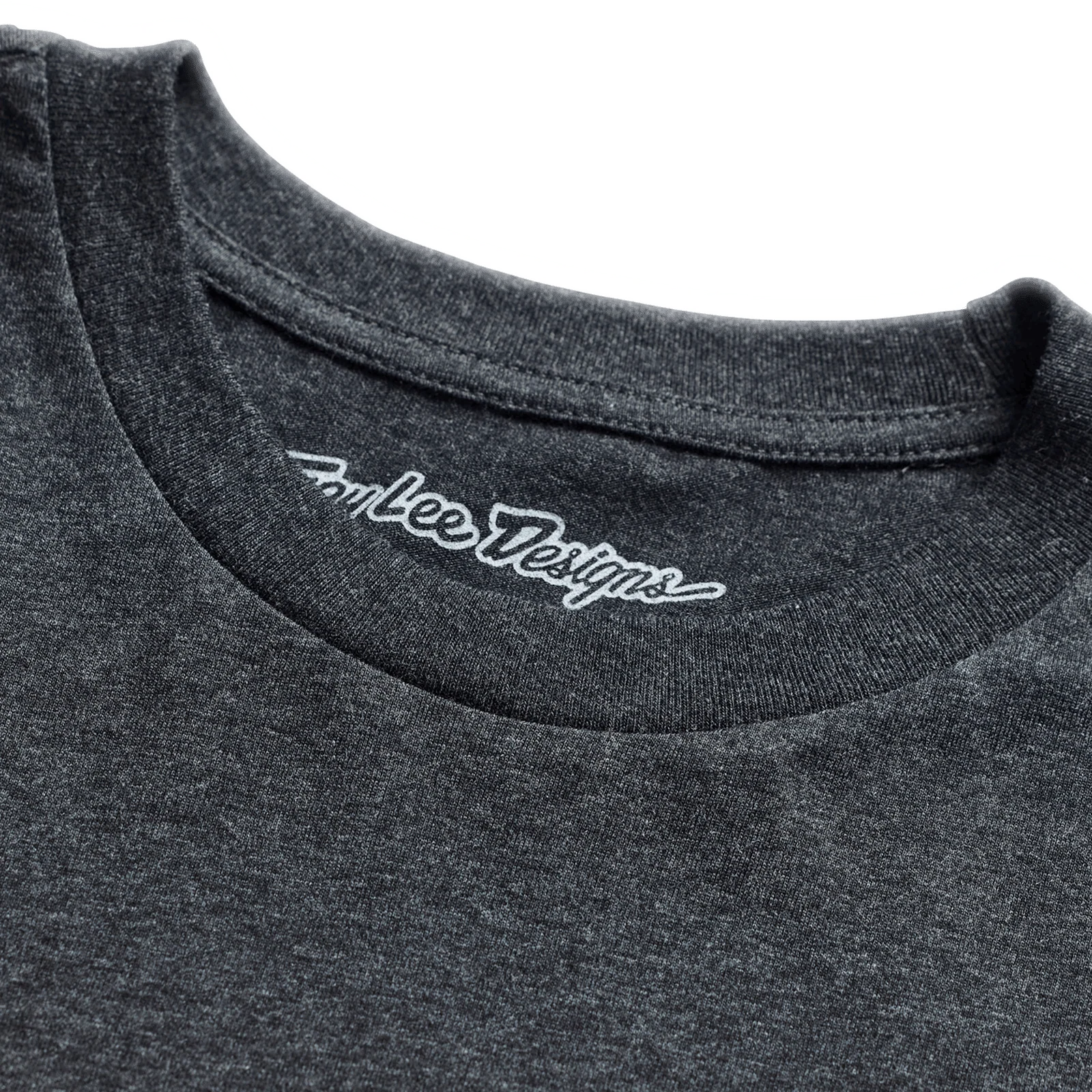Troy Lee Designs 26.1 Finish Line Short Sleeve Tee - Black Heather - Image 4
