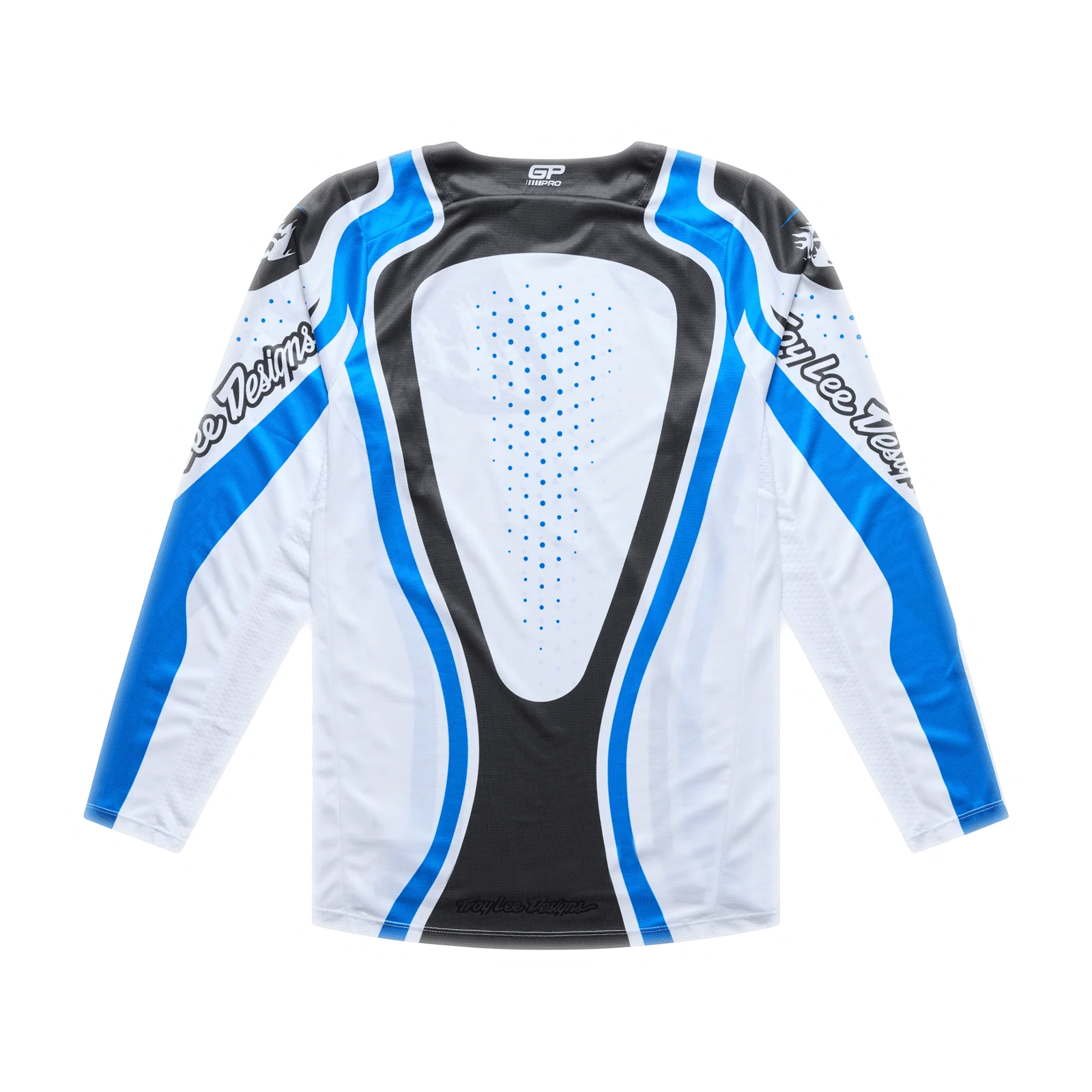 Troy Lee Designs 26.1 GP Pro Jersey - Roller White / Blue - Image 2