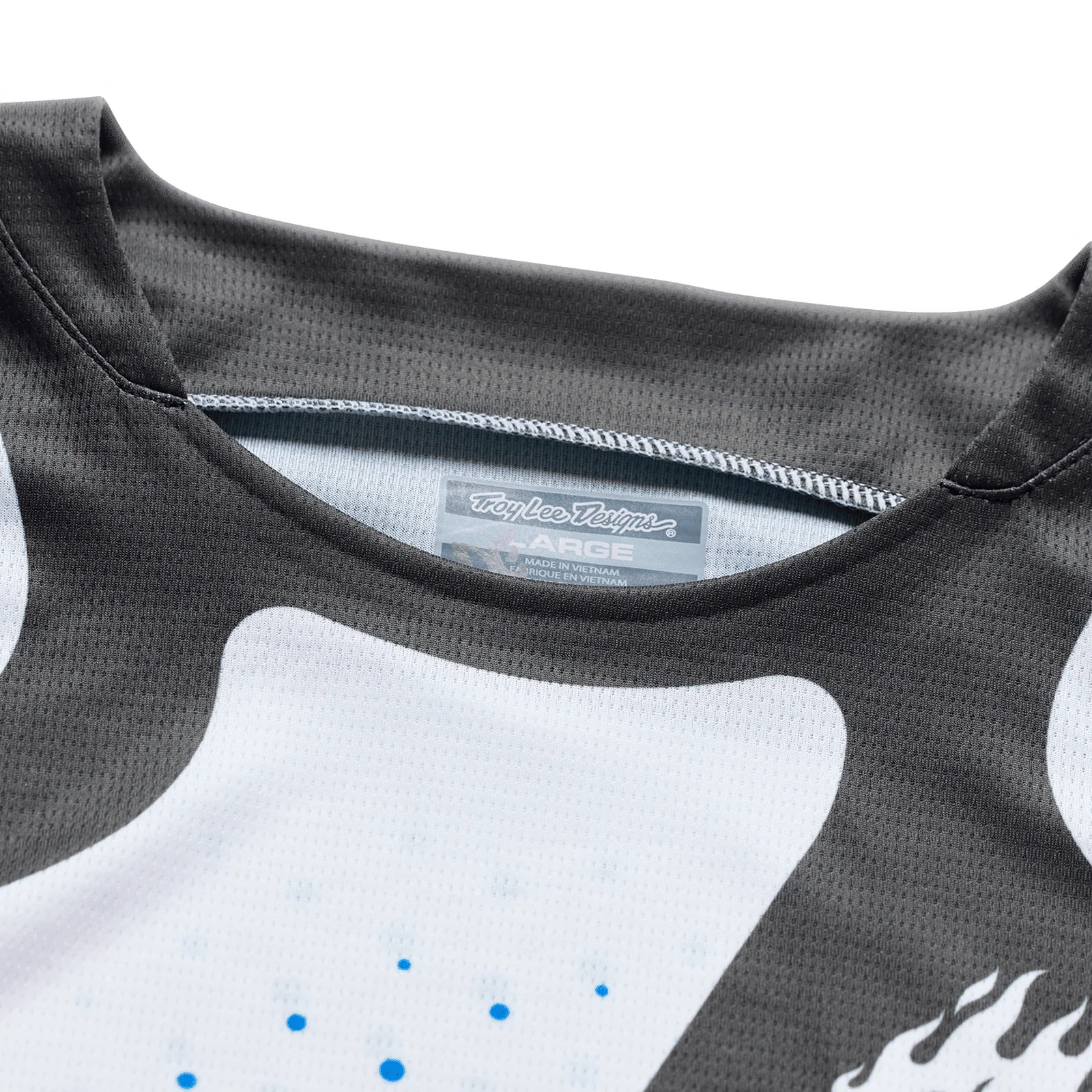 Troy Lee Designs 26.1 GP Pro Jersey - Roller White / Blue - Image 4