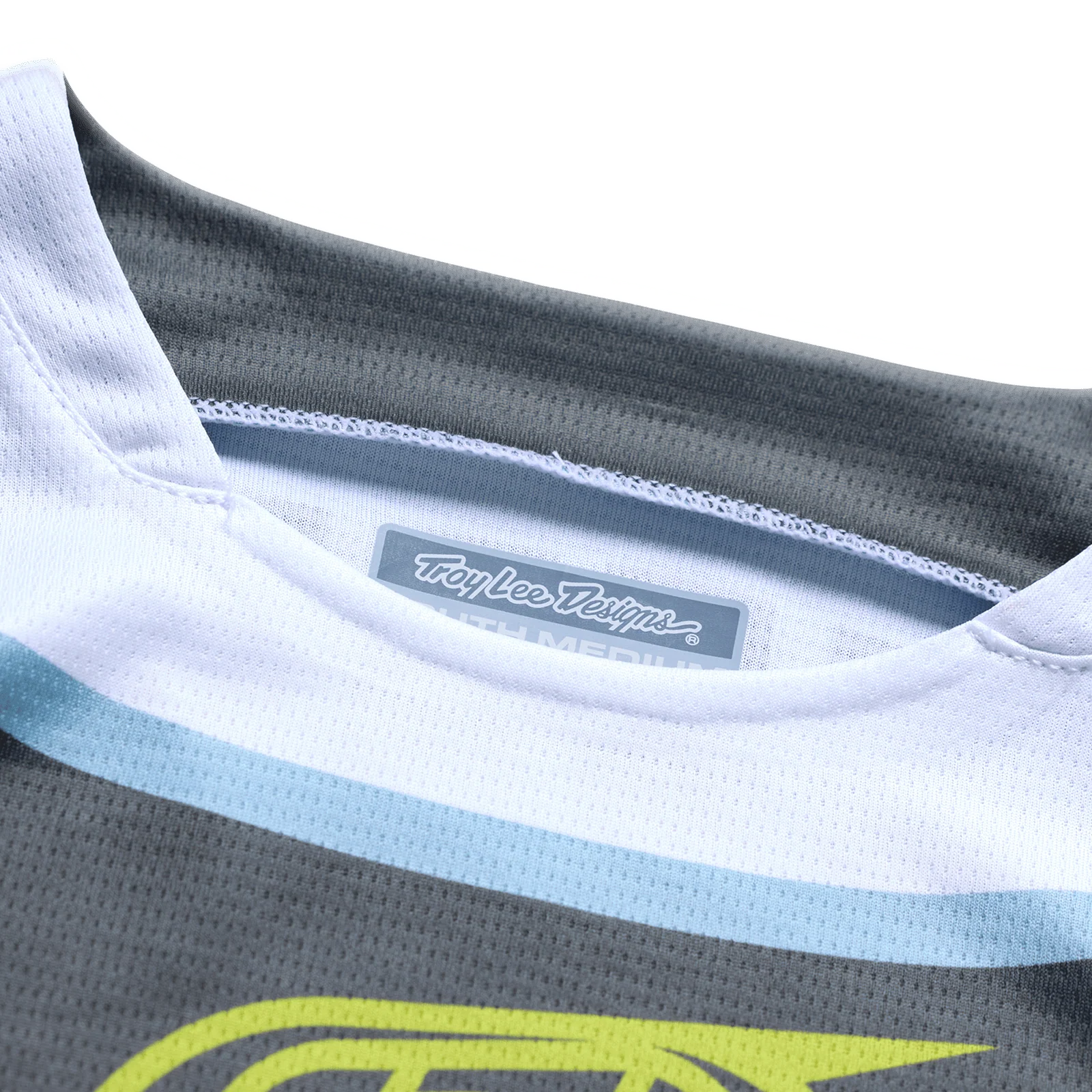 Troy Lee Designs 26.1 GP Pro Youth Jersey - Framework Carbon / Grey - Image 4