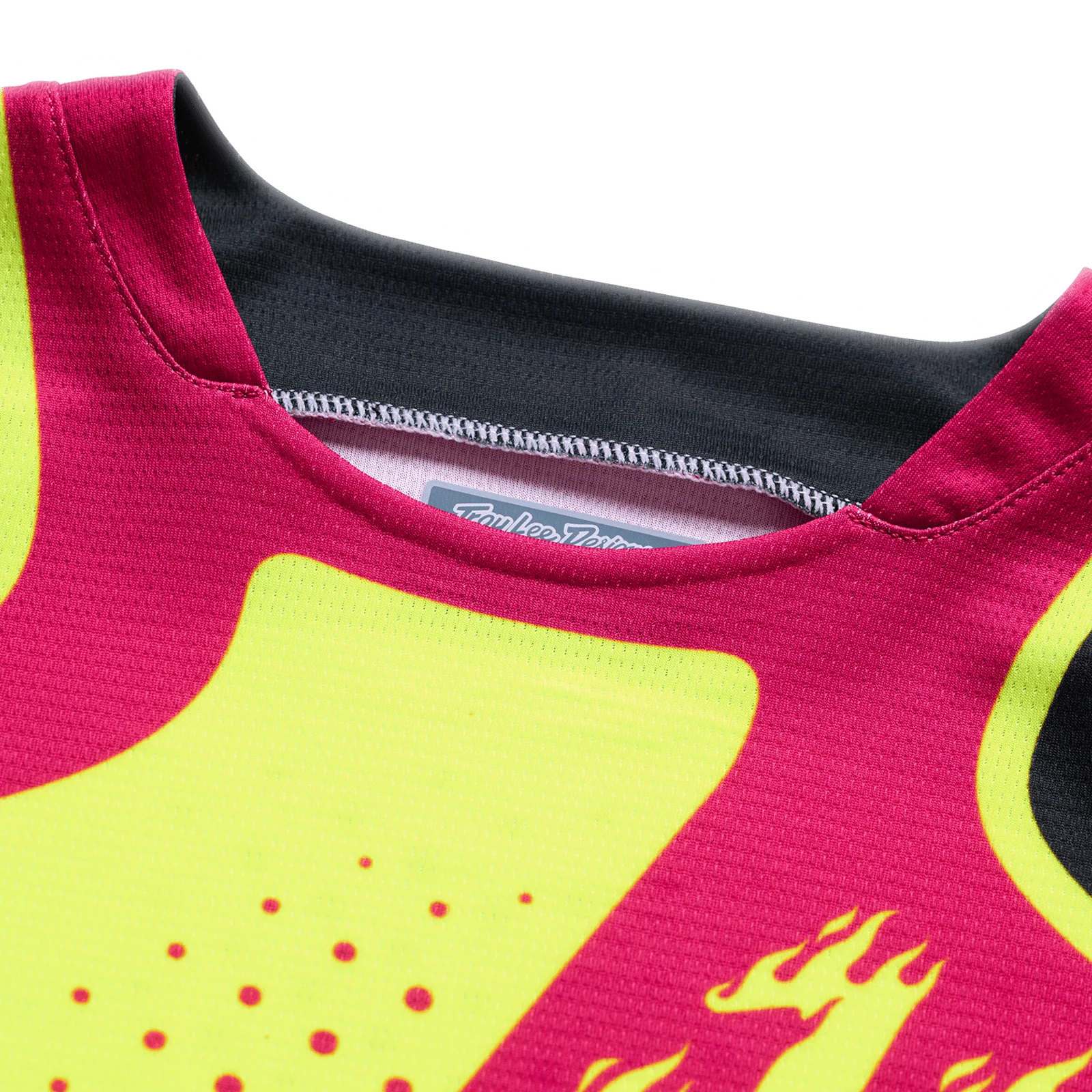 Troy Lee Designs 26.1 GP Pro Youth Jersey - Roller Flo Yellow / Fuchsia - Image 4