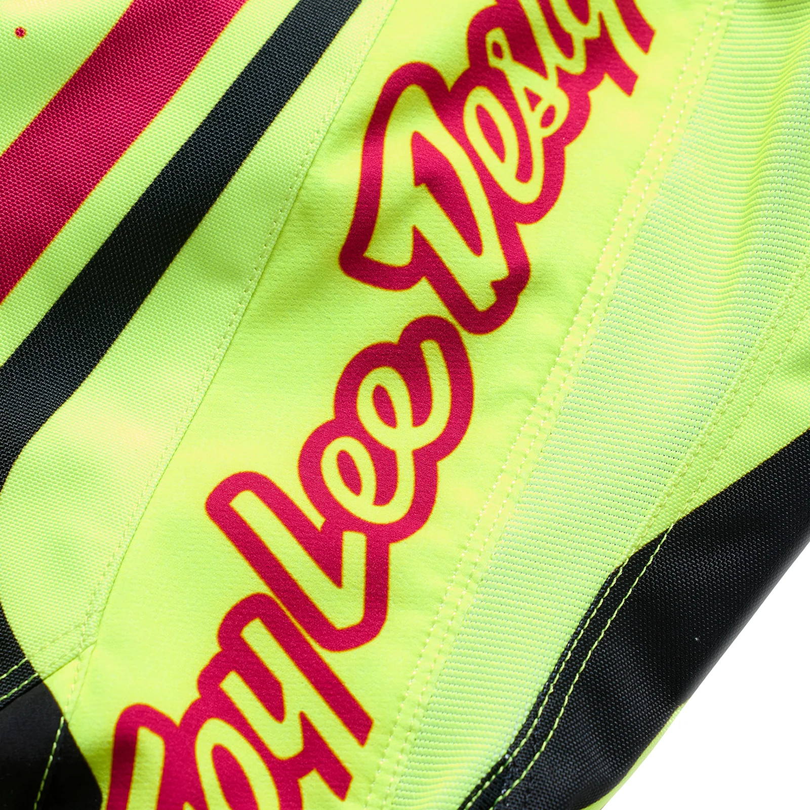 Troy Lee Designs 26.1 GP Pro Youth Pants - Roller Flo Yellow / Fuchsia - Image 2