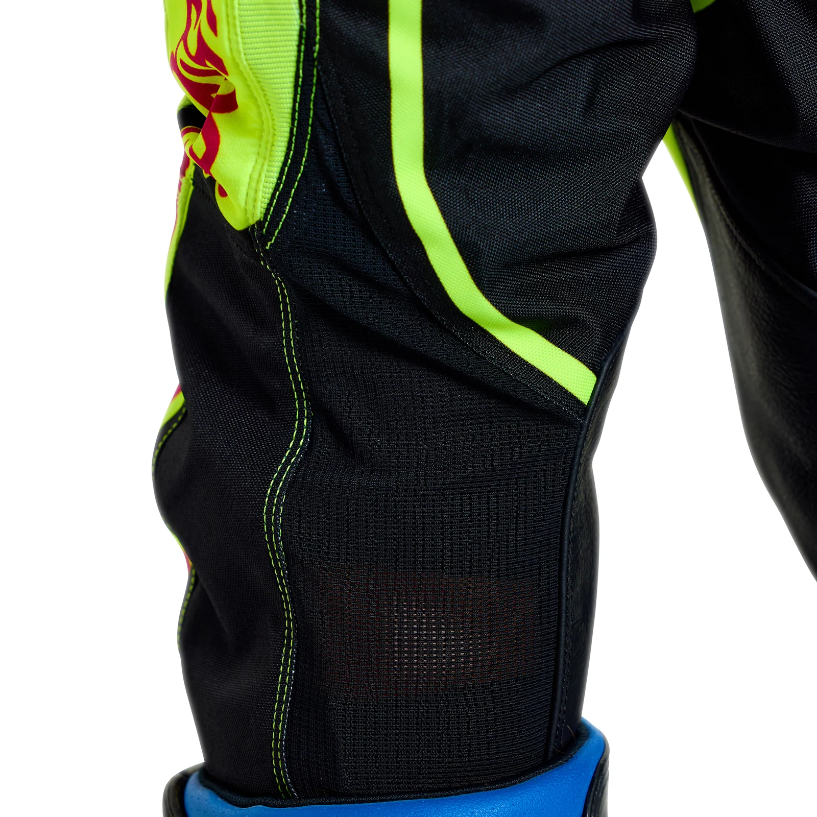 Troy Lee Designs 26.1 GP Pro Youth Pants - Roller Flo Yellow / Fuchsia - Image 6