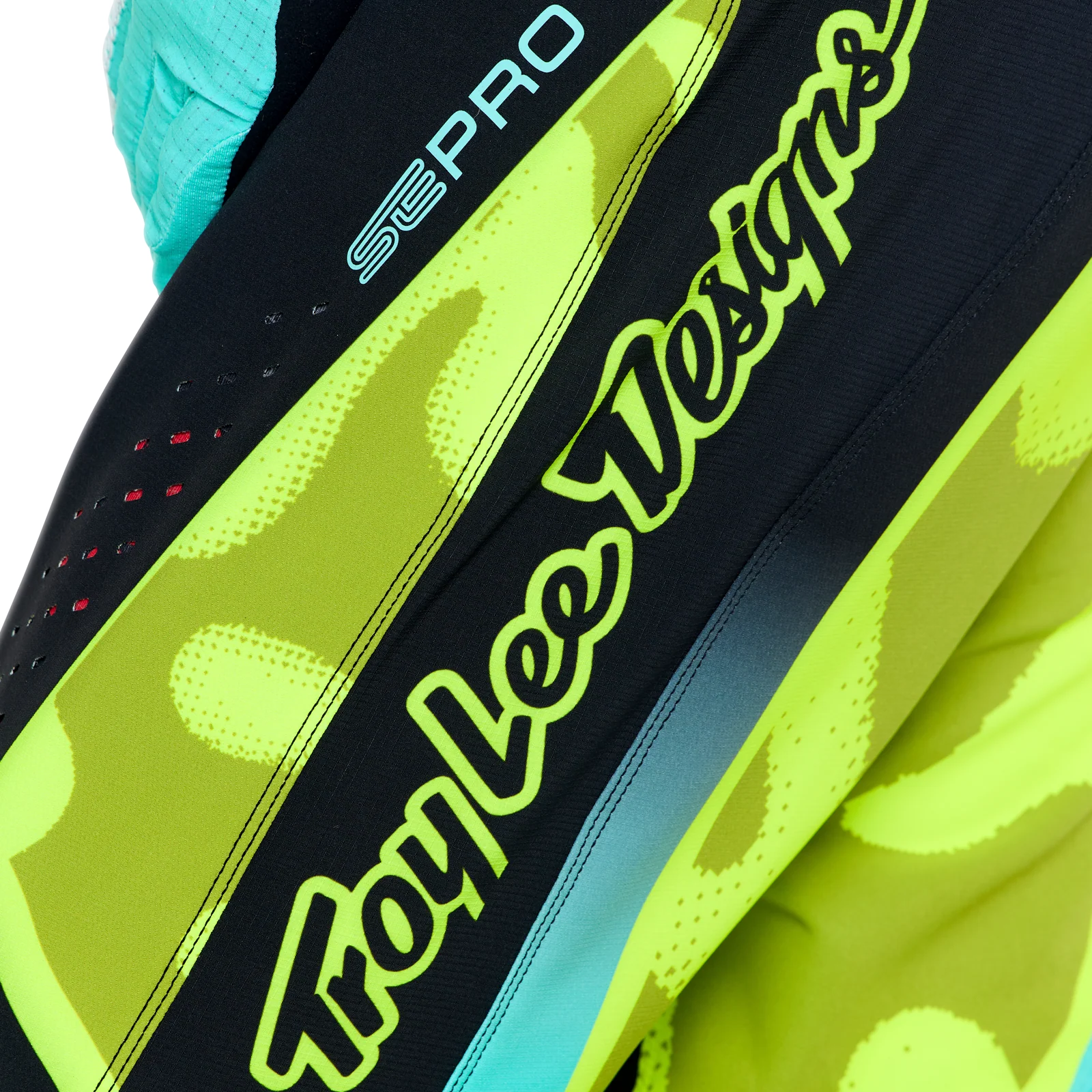 Troy Lee Designs 26.1 SE Pro Pants - Myth Black / Flo Yellow - Image 4