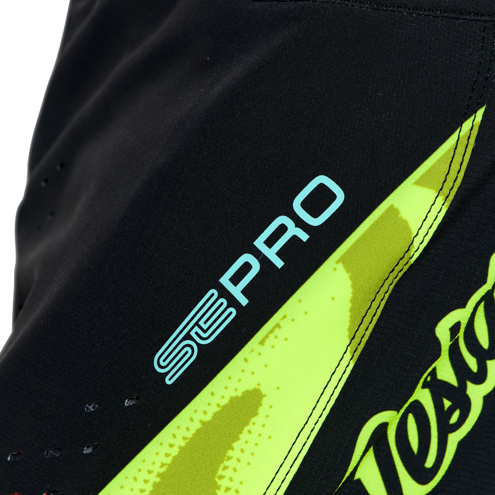 Troy Lee Designs 26.1 SE Pro Pants - Myth Black / Flo Yellow - Image 7