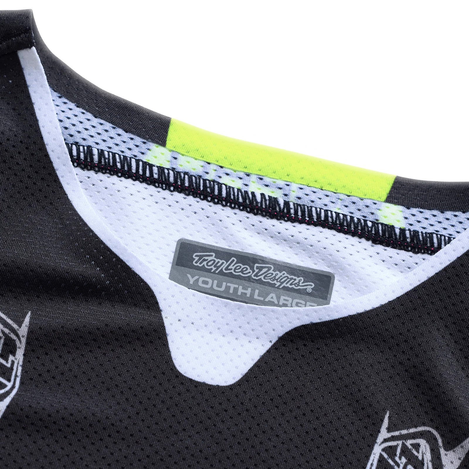 Troy Lee Designs 26.1 SE Pro Youth Jersey - Salvo Black / White - Image 5