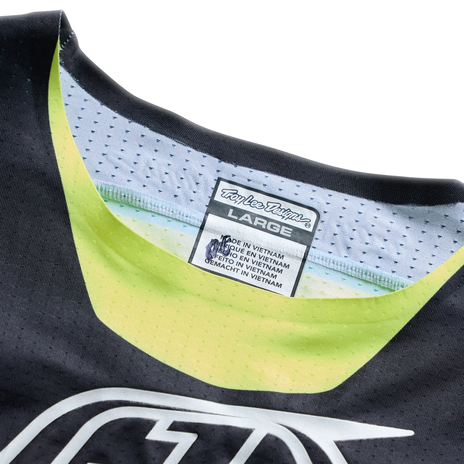 Troy Lee Designs 26.1 SE Ultra Jersey - Vision Stone White / Carbon - Image 4