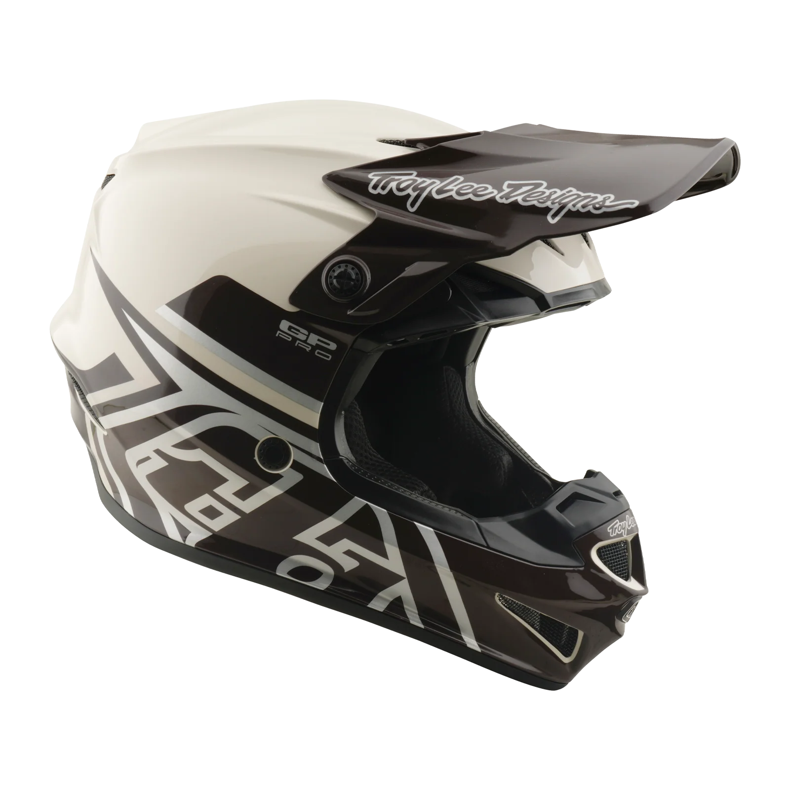 Troy Lee Designs 26.1 SE4 GP Pro MIPS Helmet - Mono Pumice - Image 7