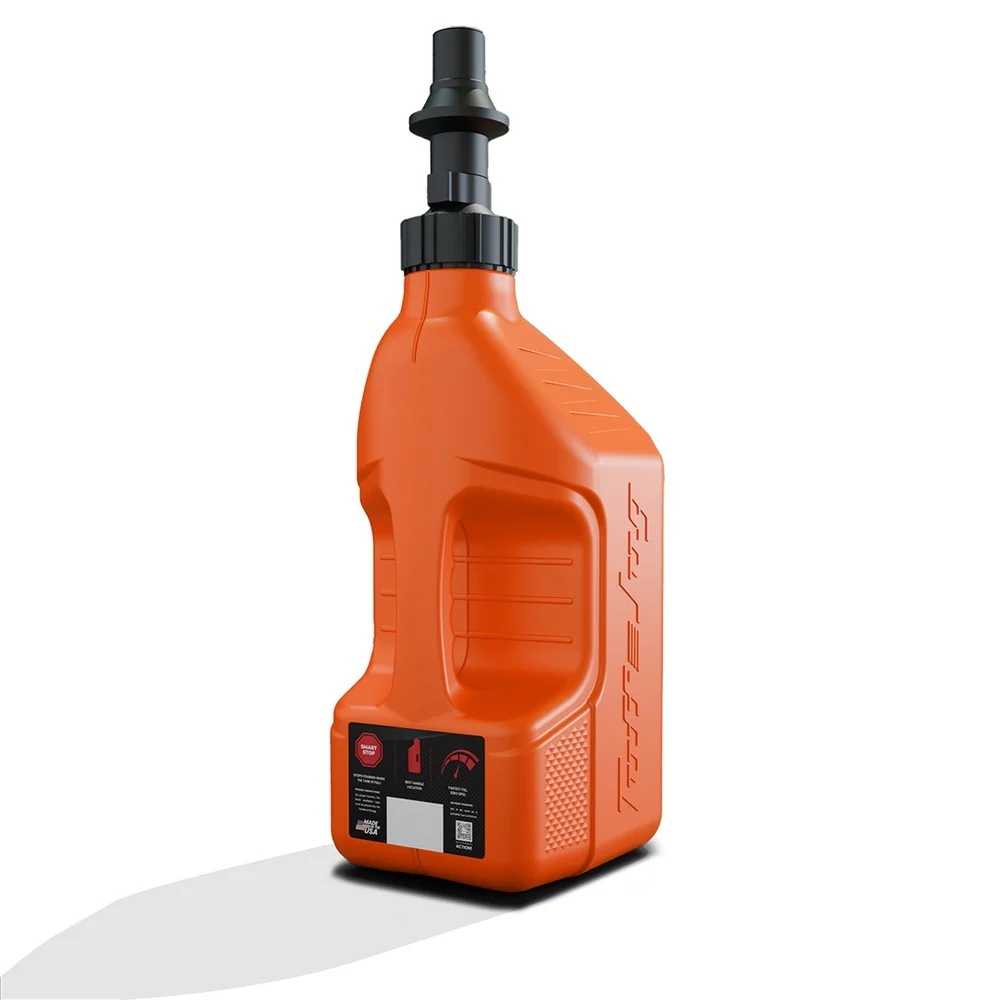 TUFF JUG GEN 3 10L ORANGE RIPPER CAP WITH VIEW STRIP