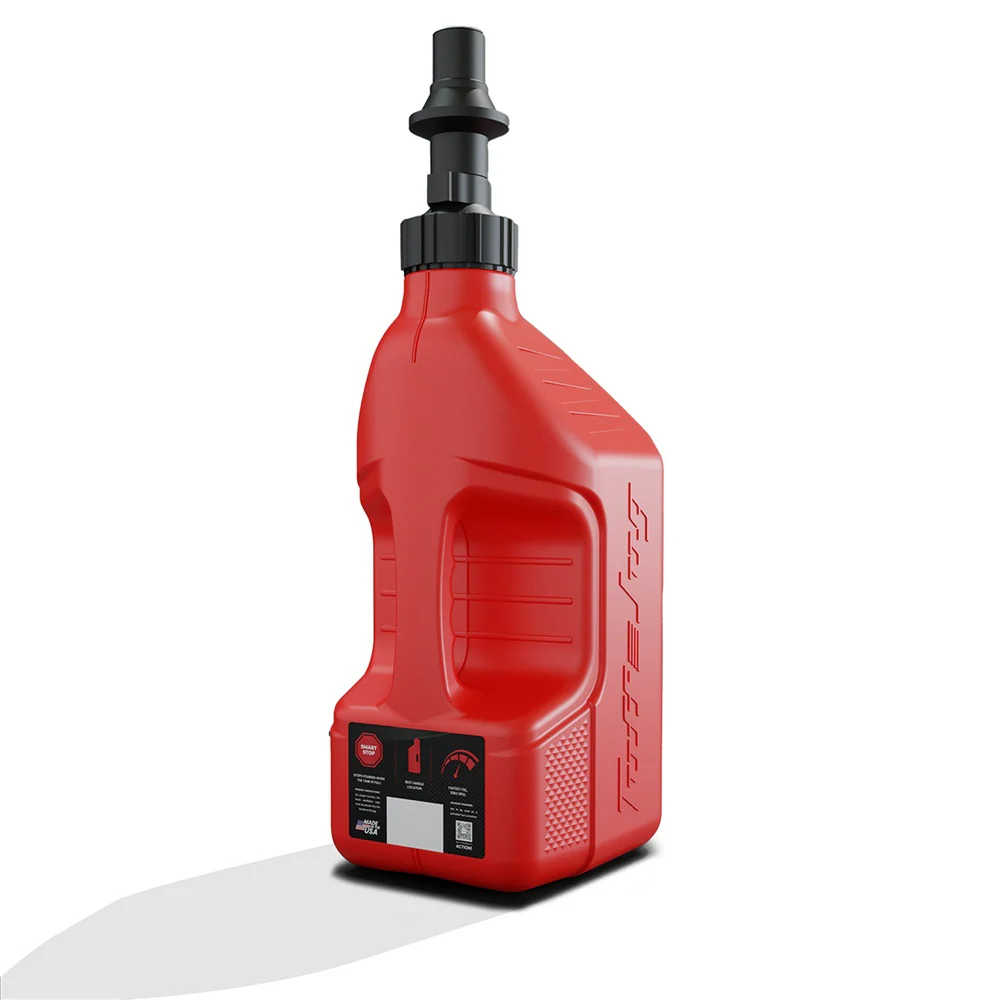 TUFF JUG GEN 3 10L RED RIPPER CAP WITH VIEW STRIP
