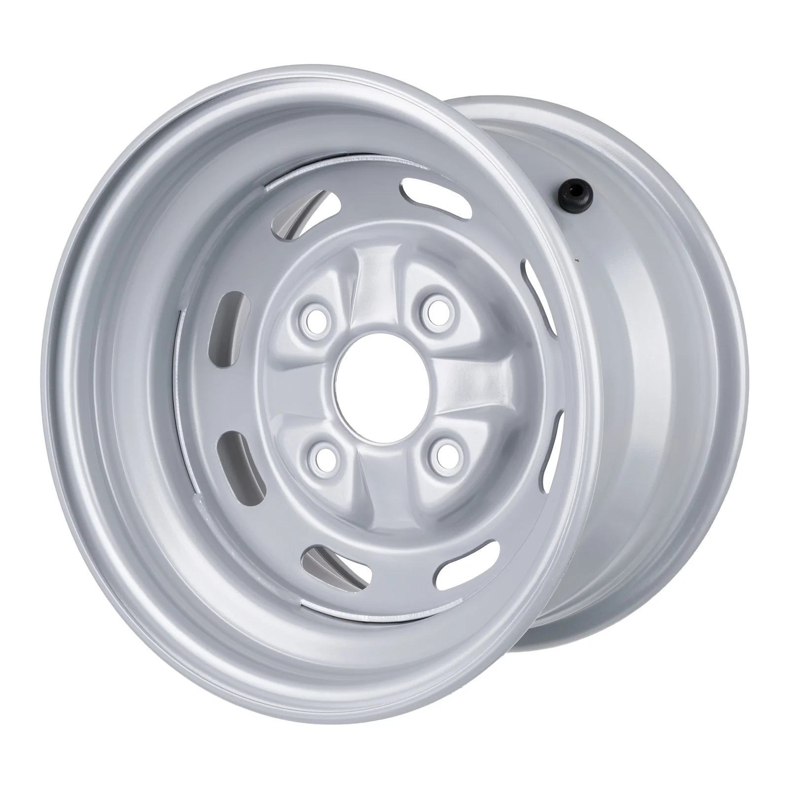 Whites ATV/UTV Steel Rim 12x7.5 Honda Rear 4/110 -21 - Silver - Image 3