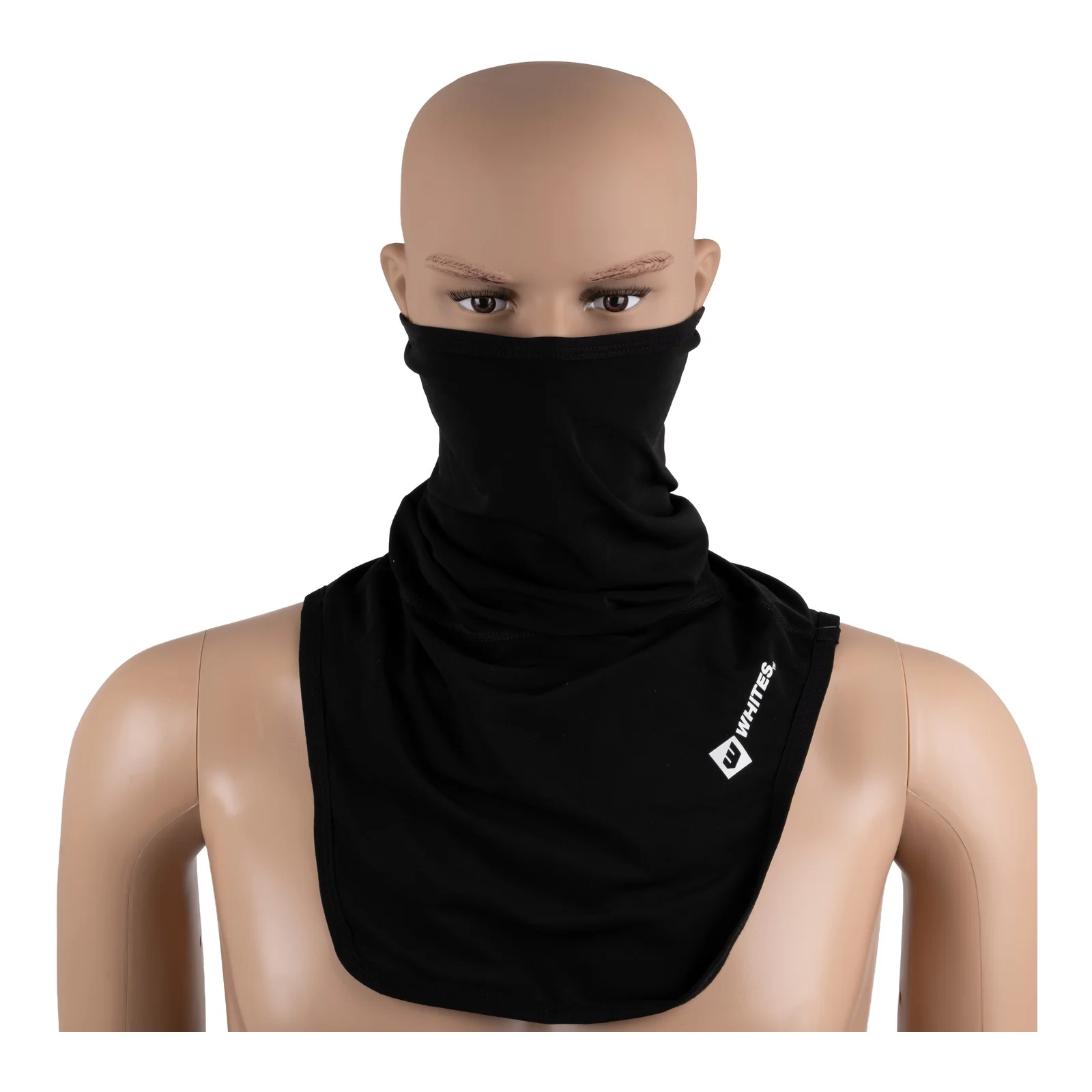 Whites Big Softy Microfibre Neck Tube - Black - Image 2