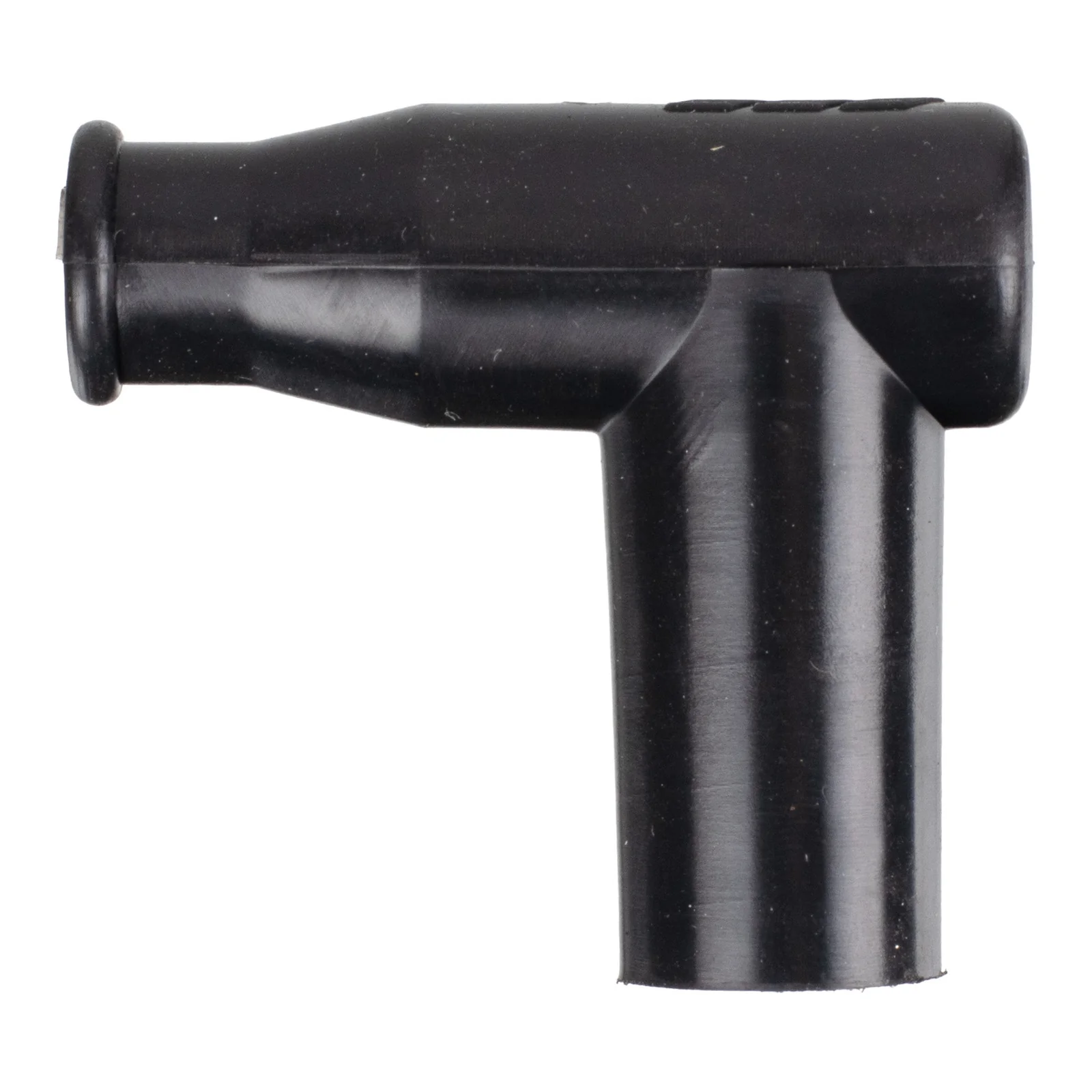 Whites Spark Plug Cap - Replaces TB05EM - Right Angle - Black