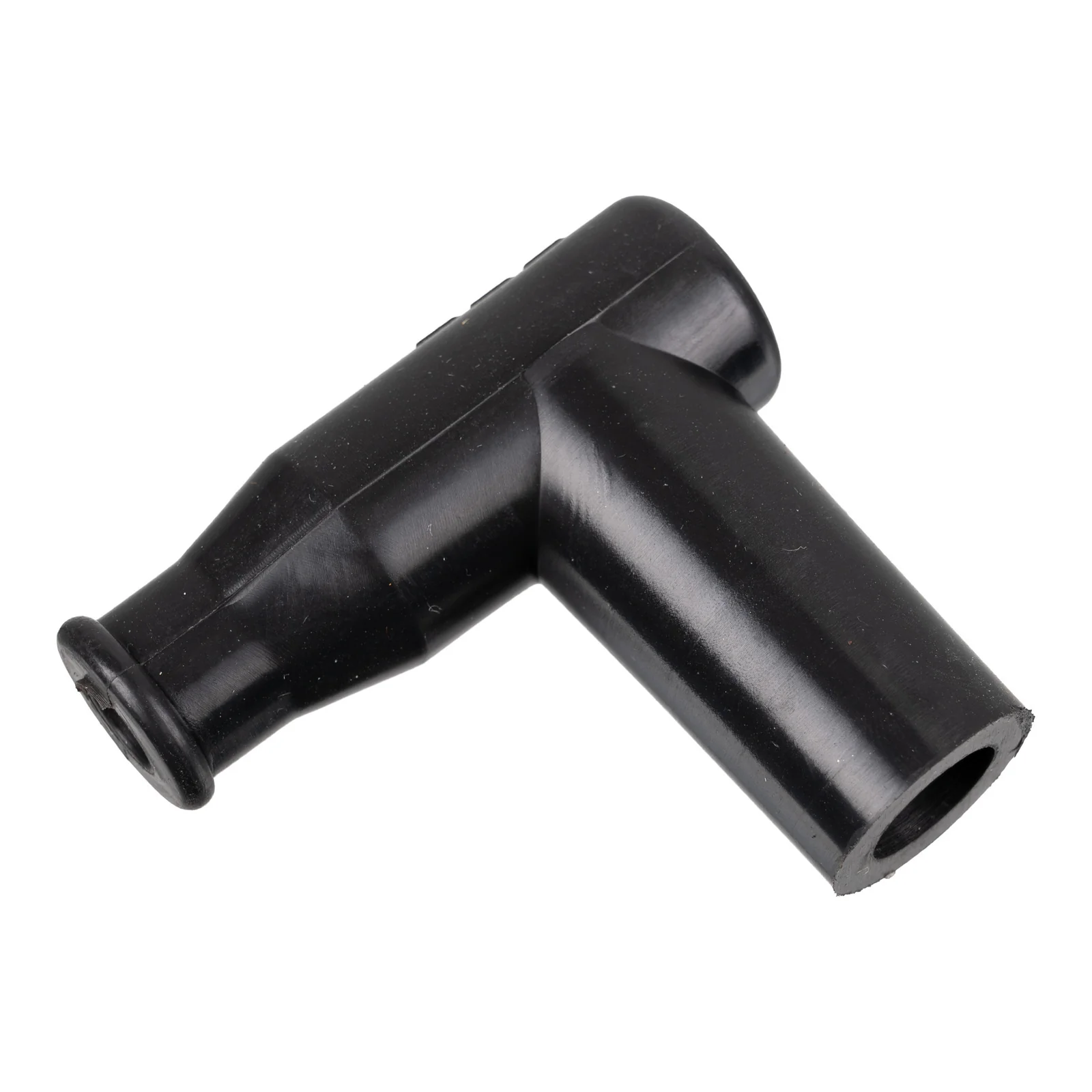 Whites Spark Plug Cap - Replaces TB05EM - Right Angle - Black - Image 2